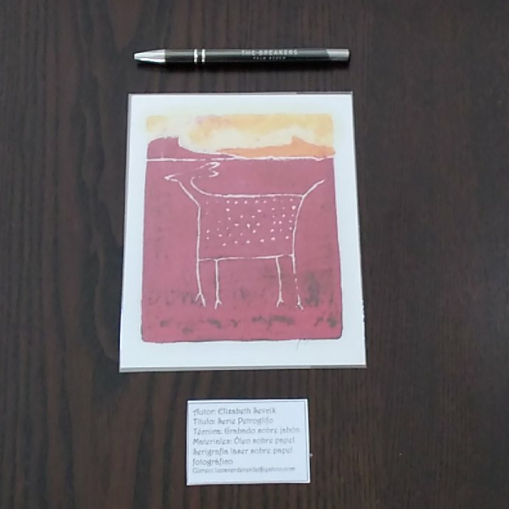 Laser Serigraphy Serie Venezuelan Petroglyphs